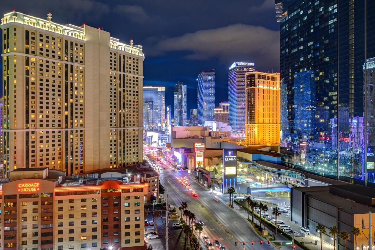 Balcony Full Strip View Suite Mgm Signature Free Valet ラスベガス エクステリア 写真