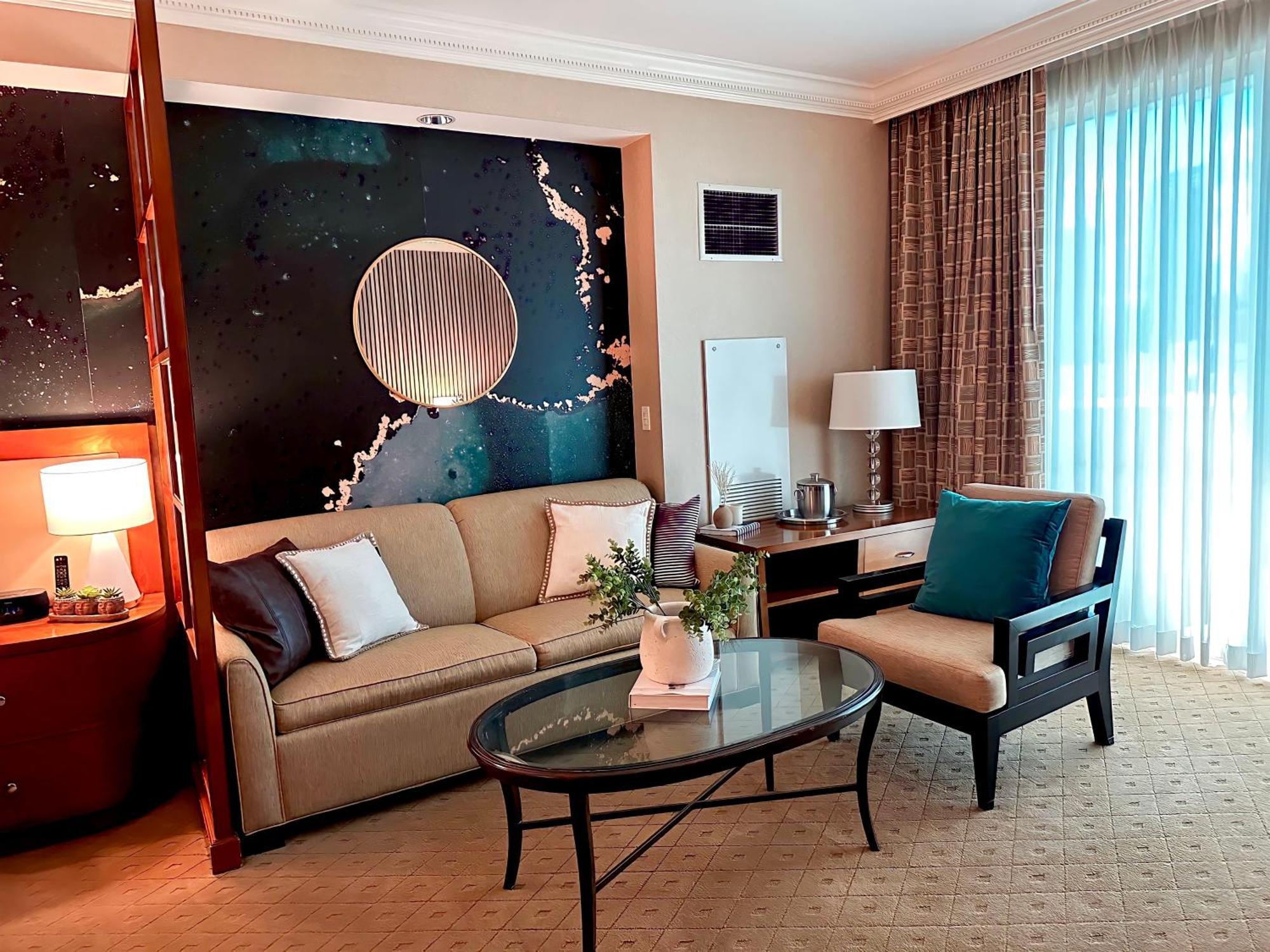 Balcony Full Strip View Suite Mgm Signature Free Valet ラスベガス エクステリア 写真